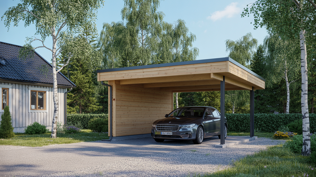 bygga carport
